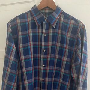 Pendleton 100% Virgin Wool Long-sleeve Button Down Shirt